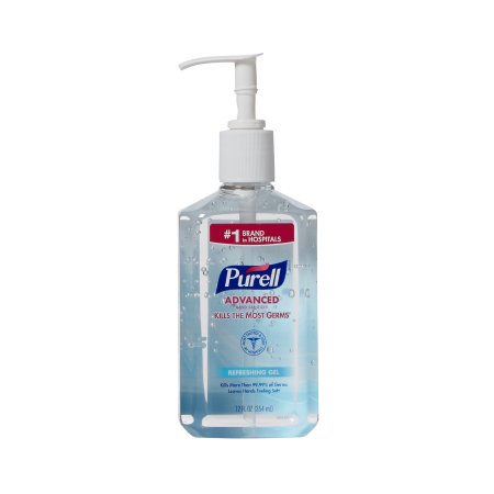 Sanitizer Hand Purell® Advanced 12 oz. Ethyl Alcohol Gel Pump Bottle (1/BO 12/CS) by GOJO Industries, Inc.  ID 3659-12